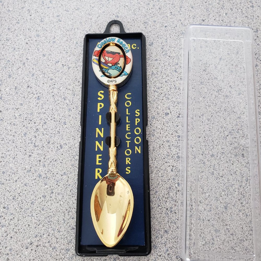 Onslow Beach Souvenir Spinner  Spoon